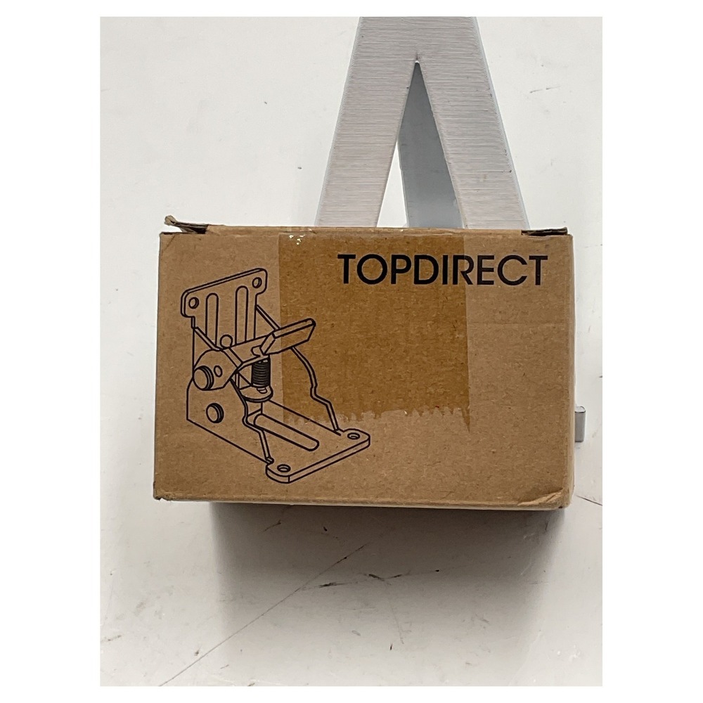 TopDirect 4-Pack Locking Folding Hinge Leg Brackets for DIY‎ Tables Workbenches